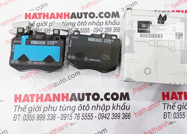 Má phanh (bố thắng) trước xe Mercedes GLC Class W253 - 0004207402