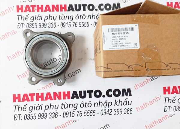 Bi moay ơ (bạc đạn) trước xe Audi A4, A6, Q5, Q7, S6 - 4M0498625C