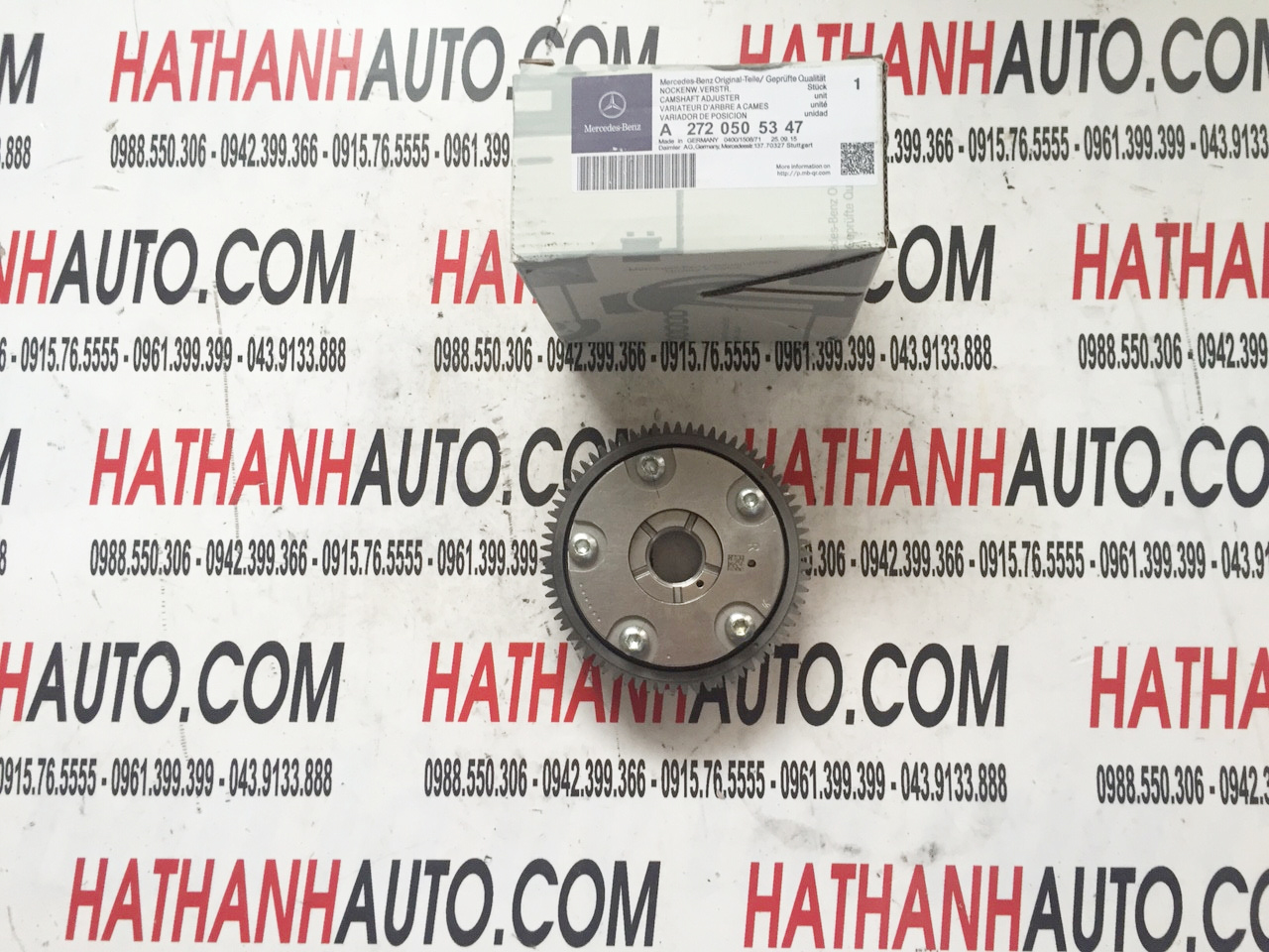 Bánh răng (nhông) cam hút phải xe Mercedes C32 AMG, C320-2720505347