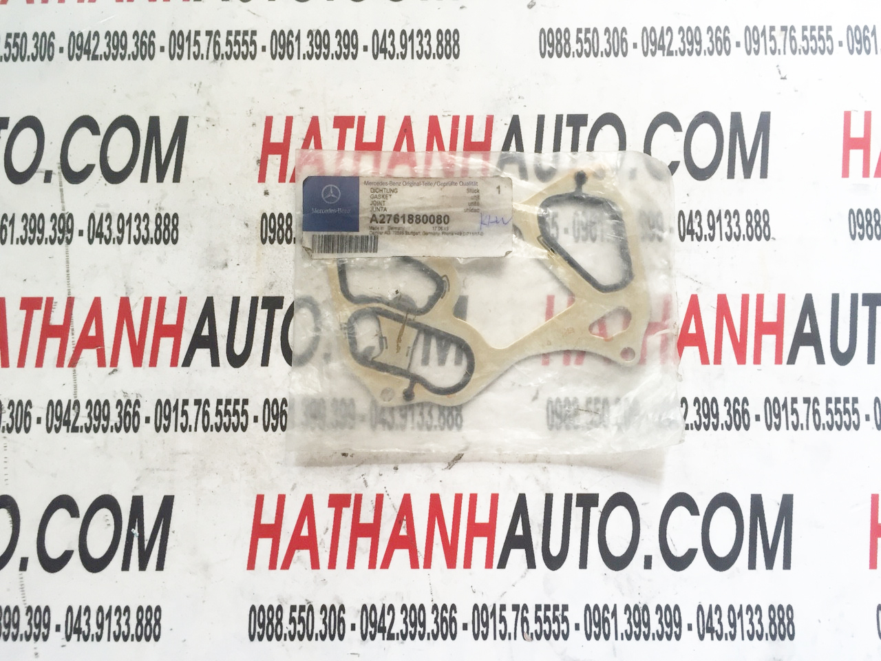 Gioăng két làm mát dầu (nhớt) máy xe Mercedes ML350, ML400 - 2761880080