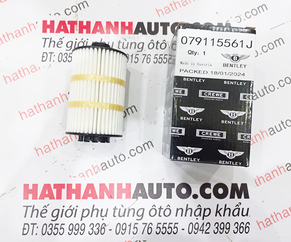 Lọc dầu (nhớt) máy xe Audi S6, S7, S8 - 079115561J