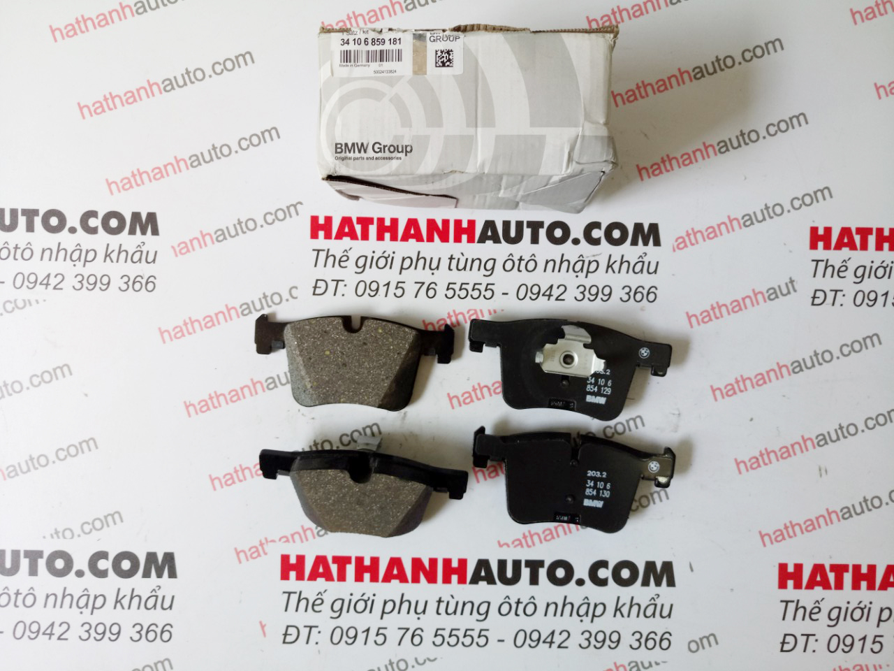 Má phanh (bố thắng) trước xe BMW X3, X4, 335i, 425i, 330i-34106859182