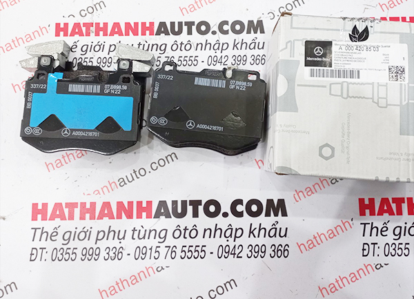 Má phanh (bố thắng) trước xe Mercedes GLC Class - 0004208503